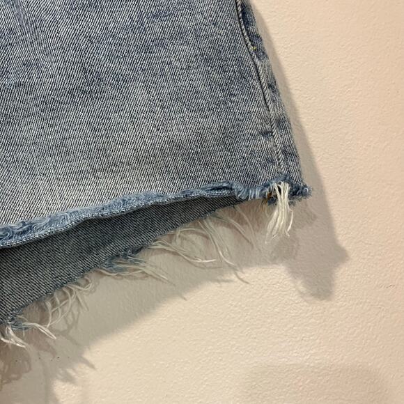 Levi's Premium 501 Cut Off Denim Shorts Size 28 - Picture 7 of 12